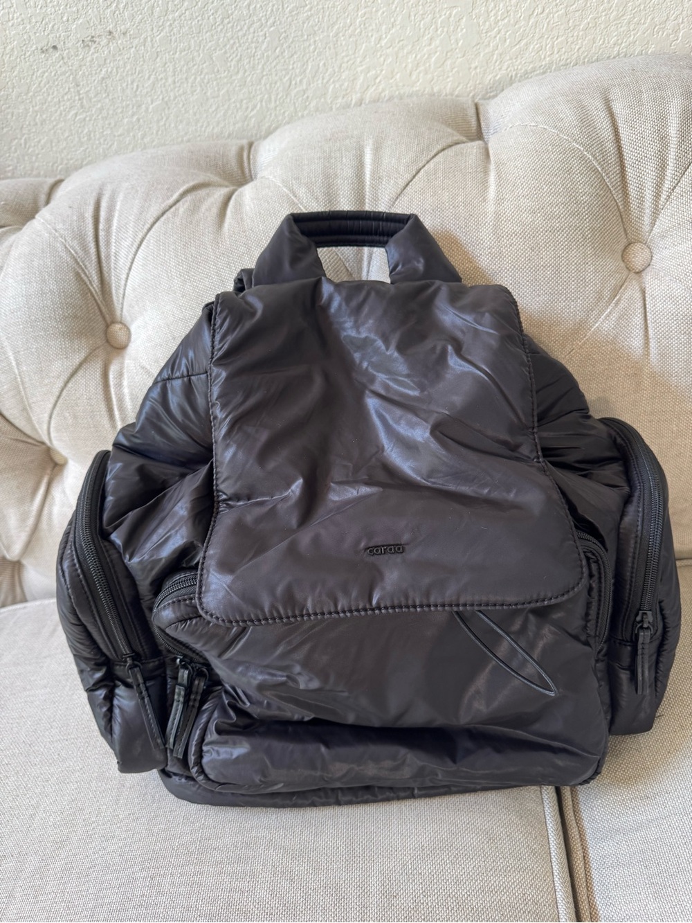 Caraa cirrus backpack in black